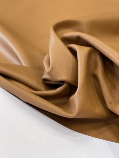 Бычья кожа для мебели, Linea New Cognac, 0.9 - 1.0 mm, Mastrotto (Италия)