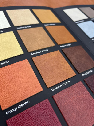 Бычья кожа для мебели Mistral Cinnamon, 0.9 - 1.1 мм, Mastrotto (Италия)