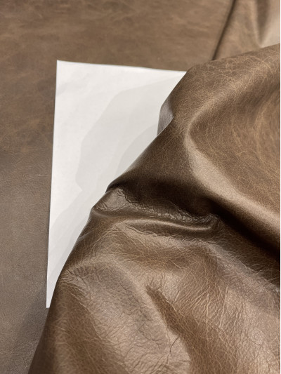 Бычья кожа для мебели, Tuscania, Dark Brown, 0.8 - 1.0 mm, Mastrotto (Италия)