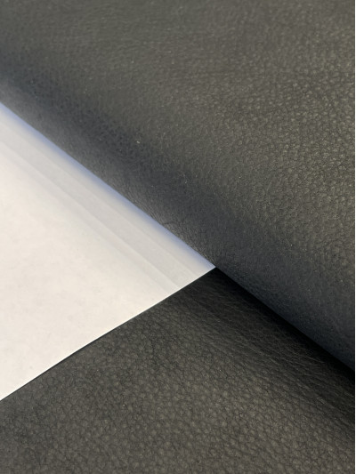 Бычья кожа для мебели, Bovino Arredo, Deep Nero, 1.0 - 1.2 mm, Mastrotto (Италия)